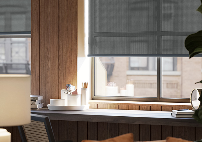 Screenview (FR), Charcoal - Roller Blind - Image 5